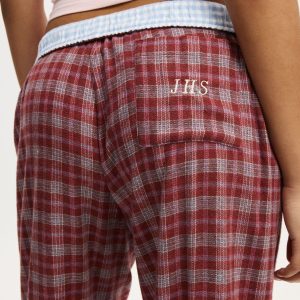 Personalised Flannel Wide Leg Pant