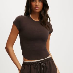 Active Curved Hem Baby Tee