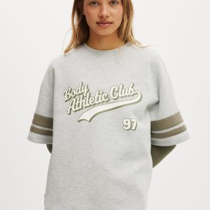Ballpark Oversized Graphic Tshirt