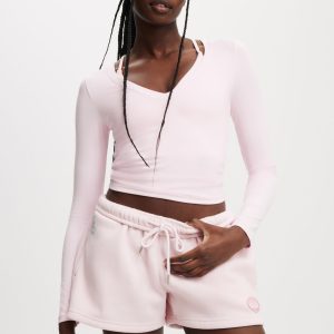 Ultra Soft Plunge Front Long Sleeve